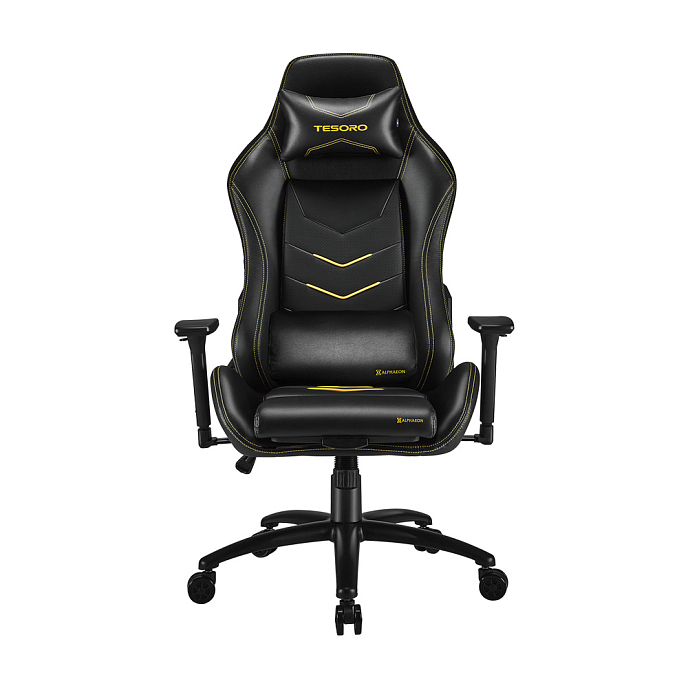 Компьютерное кресло TESORO Alphaeon S3 TS-F720 Yellow - рис.0