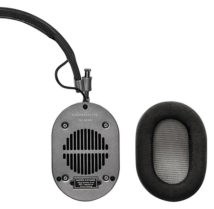 Наушники Master&Dynamic MH40 black/silver - рис.3