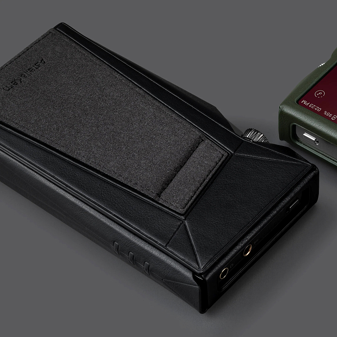 Чехол Astell&Kern SP4000 Gruppo Mastrotto Leather Case Black - рис.7