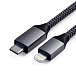 - рис.1 Кабель Satechi Type-C to Lightning Grey 1.8m - рис.1