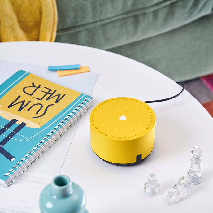 Умная колонка Яндекс Станция Лайт Yellow - рис.6