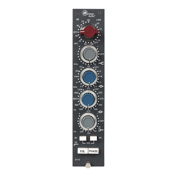 Микрофонный предусилитель Heritage Audio 8173 Black - рис.0