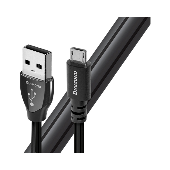 Кабель AudioQuest Diamond USB-A - USB-Micro 0.75m - рис.0