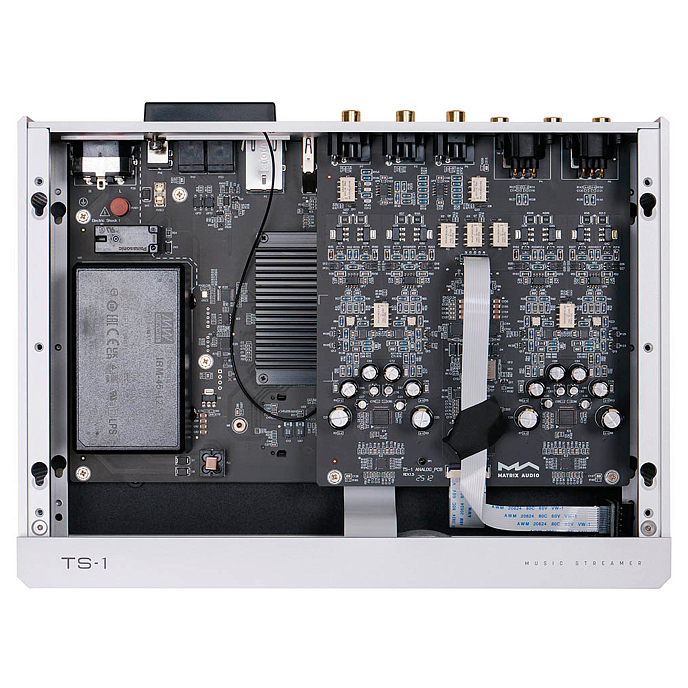 Усилитель для наушников с ЦАП Matrix Audio TS-1 Silver - рис.5