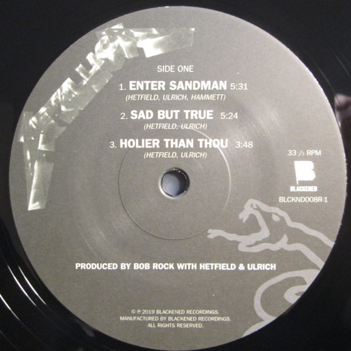 Виниловая пластинка Metallica – Metallica (Remastered) - 2LP - рис.5