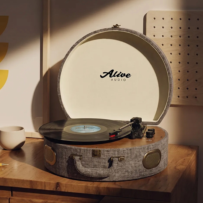 Проигрыватель винила Alive Audio MOVIE The Canvas Edition Shadow - рис.1