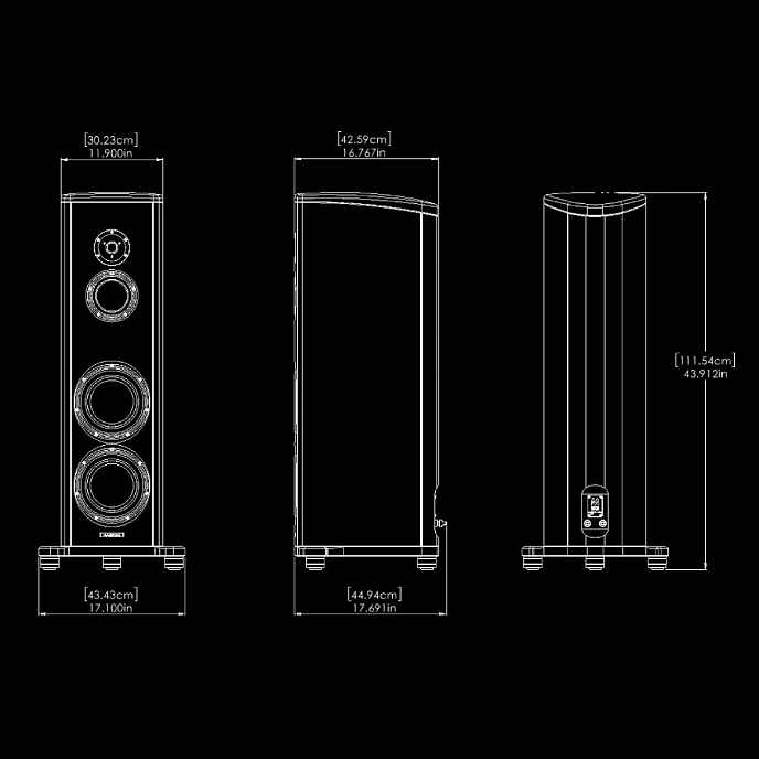 Напольная акустика Magico S3 Midnight Black Softec - рис.1
