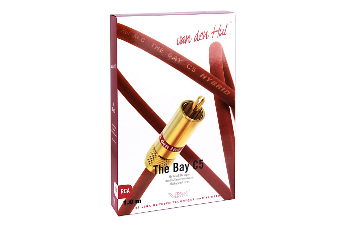 Кабель Van Den Hul The Bay C5 Hybrid RCA 0.8 m - рис.1