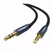 Кабель Ugreen AV112 Cable Gold Plated Metal Case with Braid Blue 1.5m - рис.1
