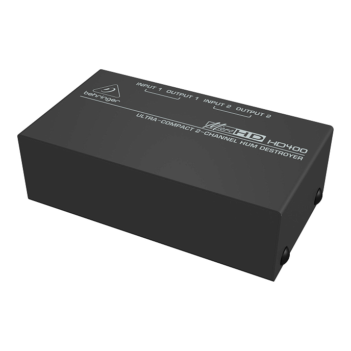 Директ-бокс Behringer Microhd HD400 Black - рис.2
