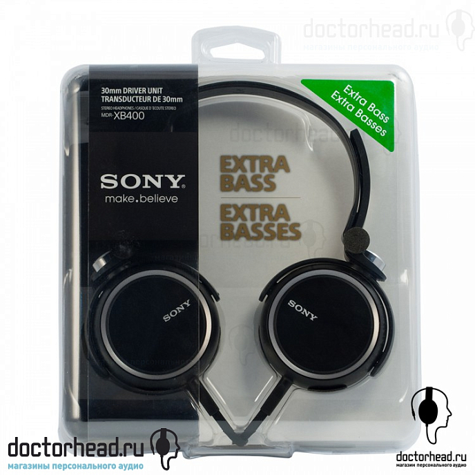 Наушники Sony MDR-XB400 Black - рис.7