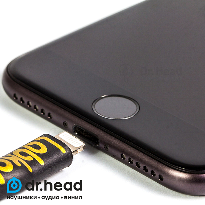 Кабель Labkable Silver Black MMCX - lightning - рис.8