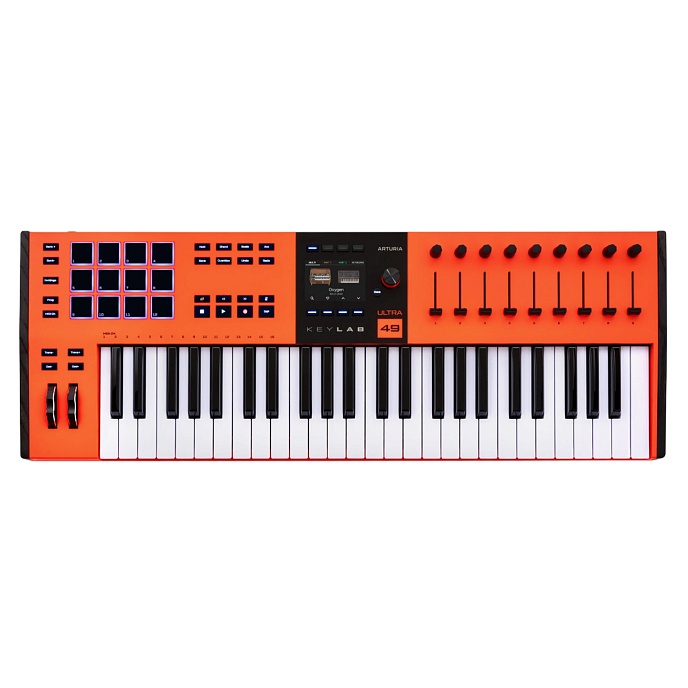 MIDI-клавиатура Arturia KeyLab 49 MK3 Ultra Edition Orange - рис.0