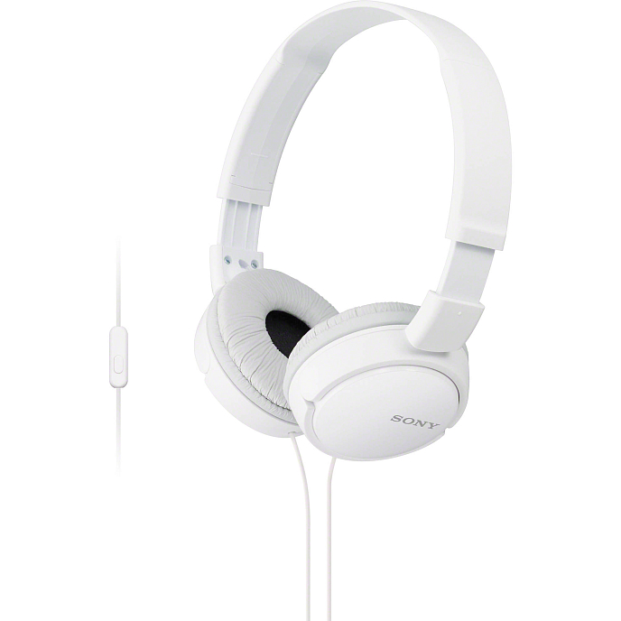 Наушники Sony MDR-ZX110AP white - рис.0