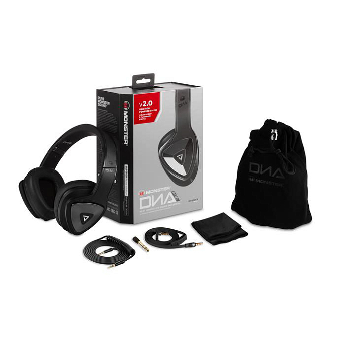 Наушники MONSTER DNA PRO 2.0 OVER-EAR HEADPHONES (MATTE BLACK) - рис.8