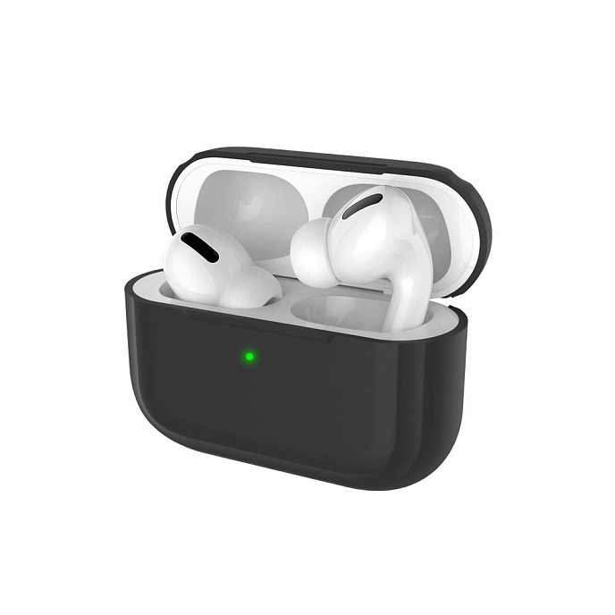 Чехол для Airpods Pro Deppa Case for AirPods Pro Black - рис.1