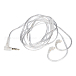 Кабель KZ Silver Cable (B) 2pin QDC - 3.5mm 1.2m - рис.0