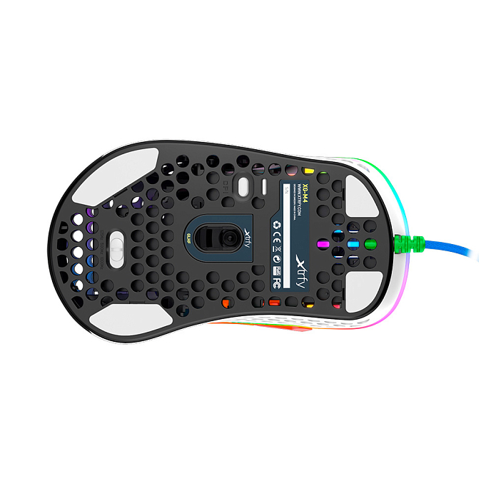 Мышь Xtrfy M4 RGB Street Black / White - рис.5