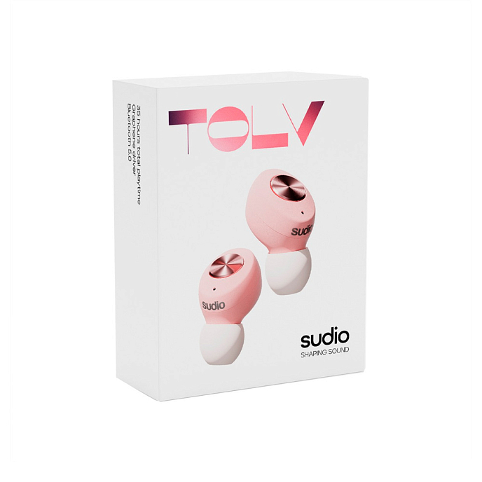 Беспроводные наушники Sudio Tolv Pink - рис.5