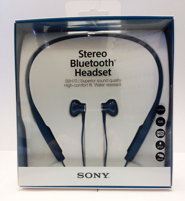 Наушники Sony SBH70 Blue - рис.3