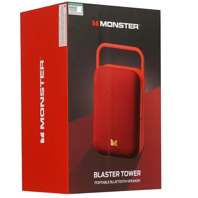 Портативная колонка Monster Blaster Tower MS62133 Red - рис.13