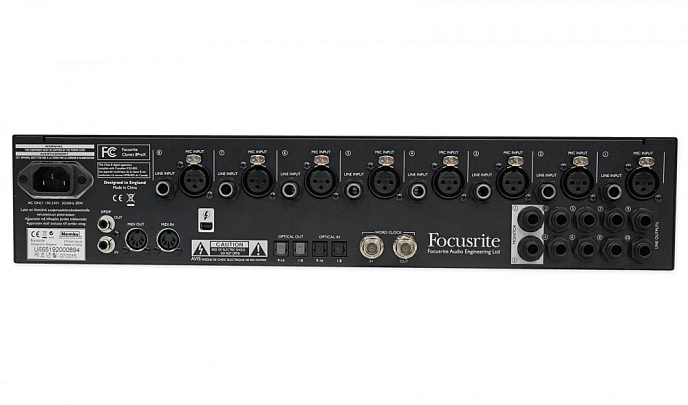 Аудиоинтерфейс FOCUSRITE Clarett 8PreX Thunderbolt - рис.2