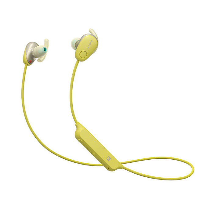 Наушники Sony WI-SP600N Yellow - рис.0