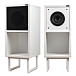 Стойка для Hi-Fi Radiotehnika Rondo Stereo White Ash - рис.2