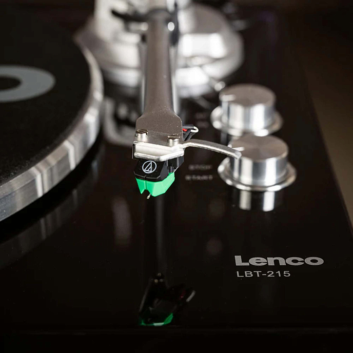 Проигрыватель винила Lenco LBT-215BK Piano Black - рис.7