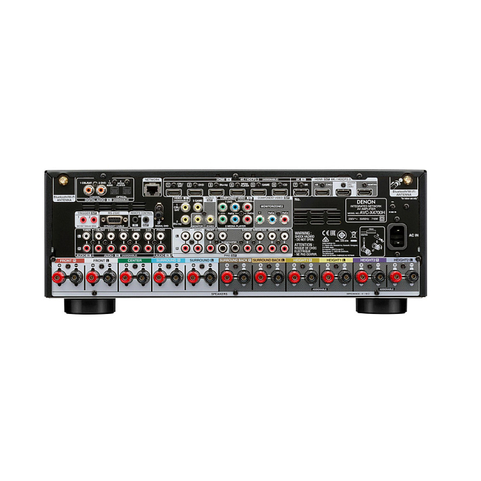 Ресивер Denon AVC-X4700H Black - рис.3