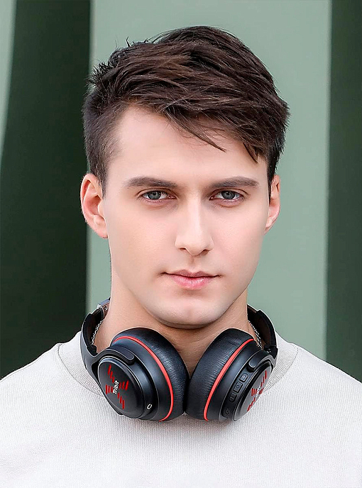 Беспроводные наушники Tribit XFree Go Red Black - рис.6