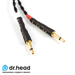Фото - Labkable Silver Black for SOUND WARRIOR SW-HP10 SW-HP20 to balance 2.5mm Кабель Labkable Silver Black for SOUND WARRIOR SW-HP10 SW-HP20 to balance 2.5mm