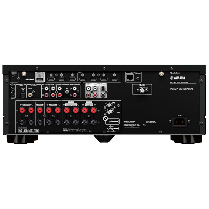 Ресивер Yamaha RX-A2A Black - рис.2