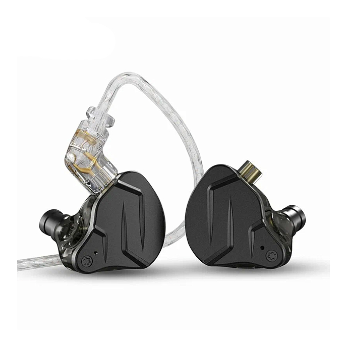 Наушники внутриканальные KZ ZSN Pro X with Mic Black - рис.1