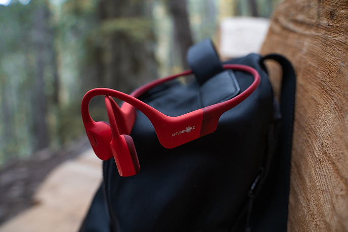 Беспроводные наушники AfterShokz Aeropex Solar Red - рис.6