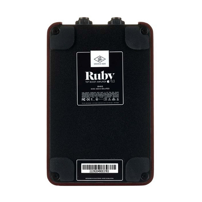 Студийное оборудование Universal Audio Ruby 63 Top Boost Amp - рис.8
