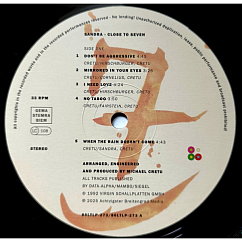 Виниловая пластинка Sandra – Close To Seven LP