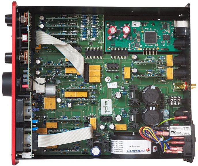 Усилитель для наушников с ЦАП SPL Phonitor xe + DAC 768 Red - рис.4