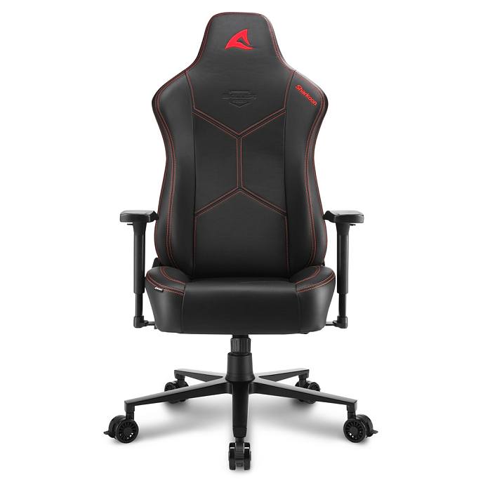 Компьютерное кресло Sharkoon Skiller SGS30 Red Black - рис.1