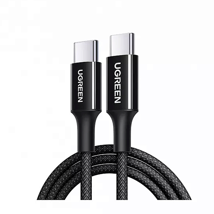 Кабель UGREEN L502 USB-C Black 2m - рис.0
