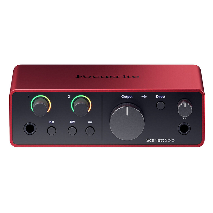 Аудиоинтерфейс Focusrite Scarlett Solo 4th Gen - рис.0