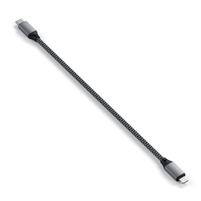 Кабель Satechi USB-C to Lightning MFI Cable Space gray 0.25 m - рис.2
