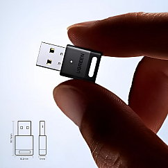 Адаптер Ugreen CM748 Bluetooth 5.4 Adapter USB-A Grey
