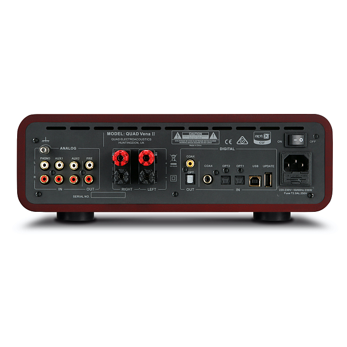Интегральный усилитель Quad Vena II Sapele Mahogany - рис.2