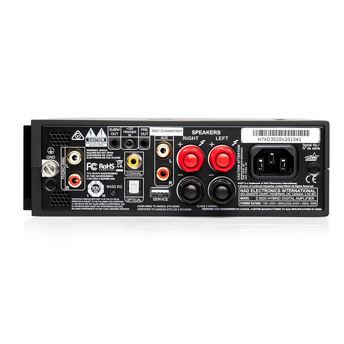 Интегральный усилитель NAD D3020 V2 - рис.4