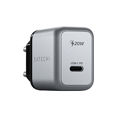 Сетевое зарядное устройство Satechi 20W USB-C PD Grey Cosmos