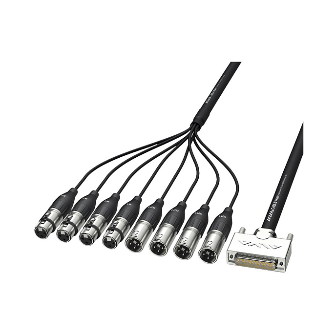 Кабель RME ALVA AES25 4F4M Pro 3m Black - рис.0