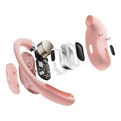 Беспроводные наушники Shokz OpenFit Air Pink