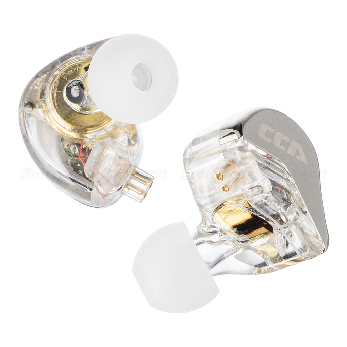 Наушники внутриканальные CCA CRA Silver without mic - рис.1