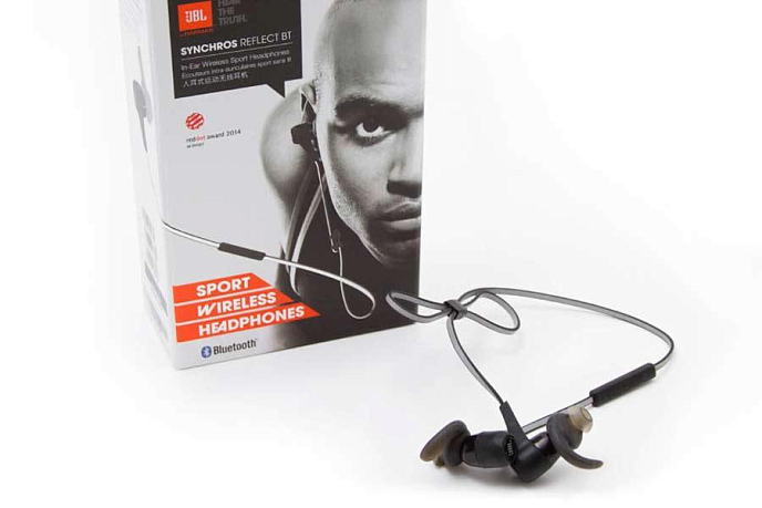 Беспроводные наушники JBL Synchros Reflect BT Blue - рис.4